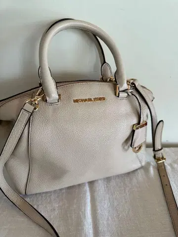 MICHAEL KORS 핑크 베이지 핸드백