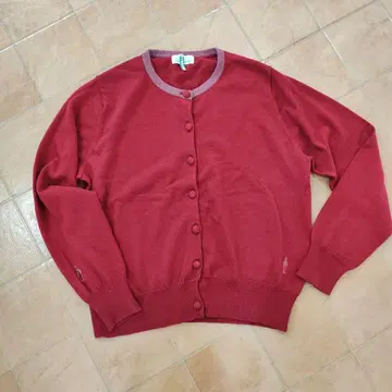 Luca Luca 빨간색 가디건