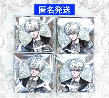 사카모토 데이즈 AMOCAFE 아모카페 캔뱃지 슬러 4개 세트