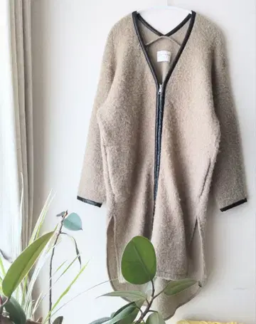 TOMORROWLAND MACPHEE 울 루프 보아 롱 코트