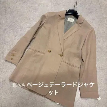 IENA 베이지 테일러드 자켓