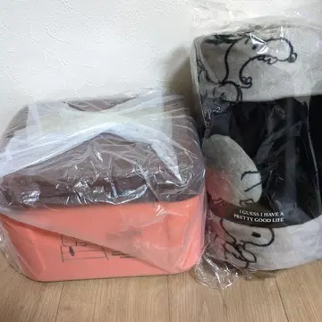 스누피 빅 담요 아이스박스