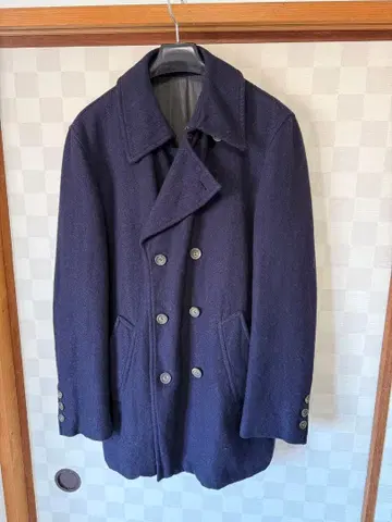 Paul Smith 네이비 피 코트 M