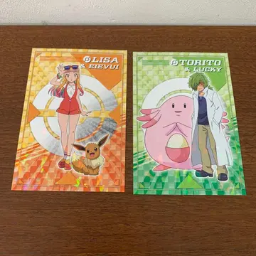 포켓몬 브로마이드껌 극장판 모두의 이야기 2장 이브이 럭키