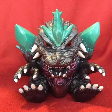 도호 괴수 시리즈 진좌수 스페이스 고질라 재도색