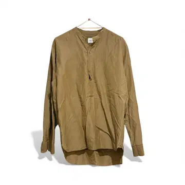 EDIFICE 풀오버 셔츠 브라운 긴팔 셔츠