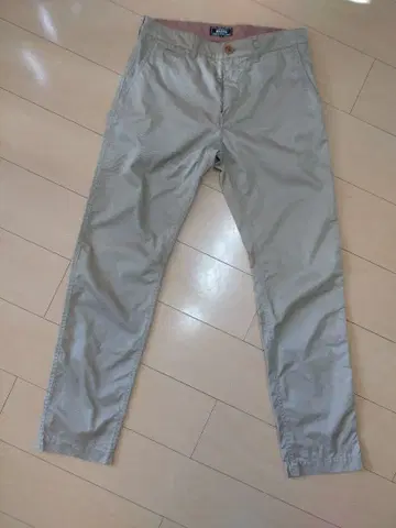 BEAMS 베이지 치노 팬츠 M 사이즈