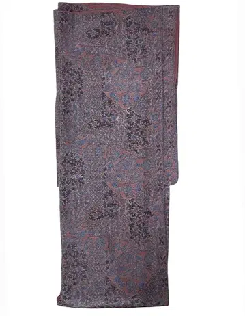 세탁 가능한 코몬 이중 기모노 L