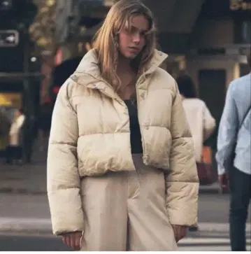ZARA 크롭 패딩 자켓 S