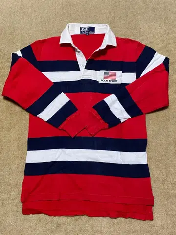 Polo Sport 라거 셔츠 150 사이즈 레드
