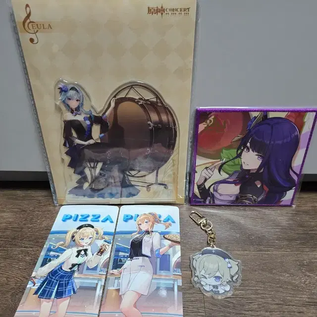 원신 굿즈 아크릴 스탠드 / 포토카드 / 키링 일괄