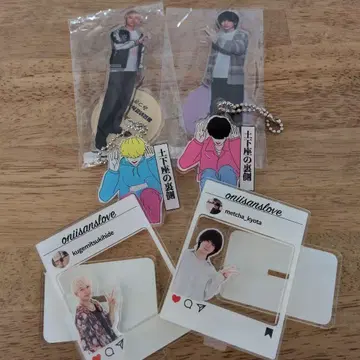 오니이상즈 러브 아크릴 스탠드 & 프레임 아크릴 스탠드 & 키링 세트