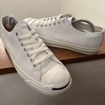 새상품급 converse 1B984 JACK PURCELL 화이트 가죽