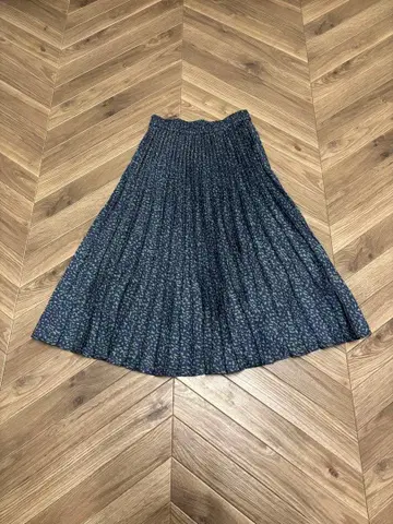 [ 2개 세트 ] INDIVI ( 인디비 ) 패턴 플리츠 스커트