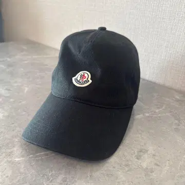MONCLER 블랙 야구 모자