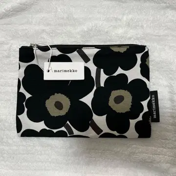 새상품 미사용 marimekko 플라워 패턴 파우치