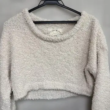 gelato pique 플리스 크롭 맨투맨