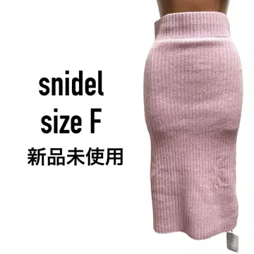snidel 울 캐시미어 스커트