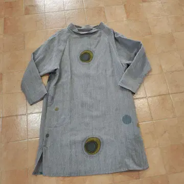 io comme io 그레이 긴팔 원피스