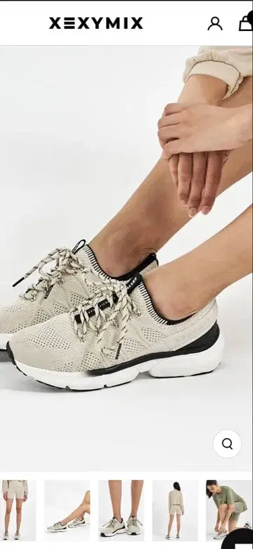 X-FIT RUNNER 베이지 25.0cm