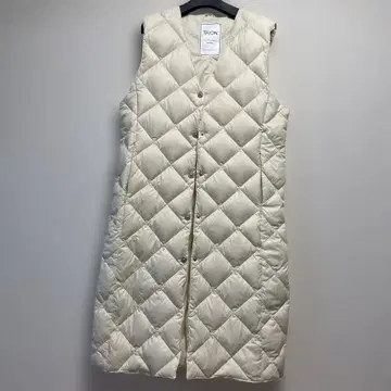 TAION 아이보리 다운 베스트