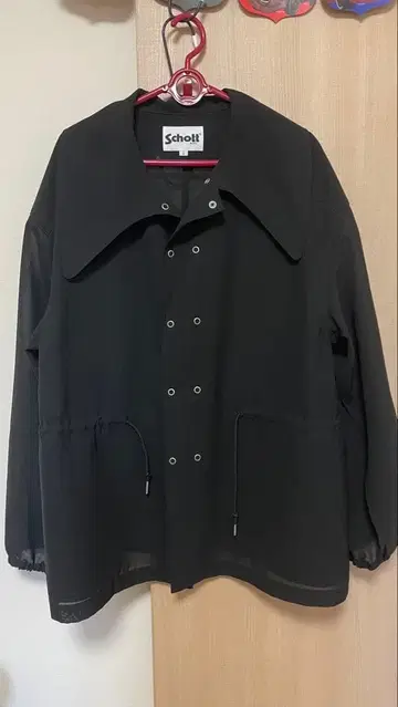 샷 x 럼블 레드 쉬폰 스노우 후드티