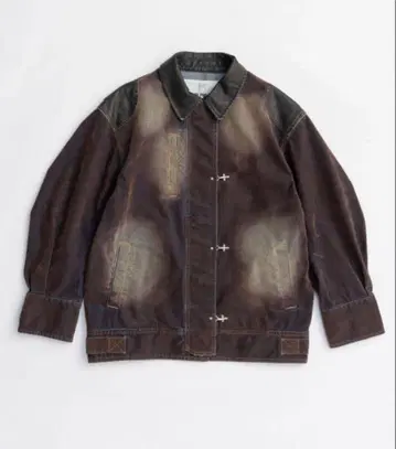 새상품급 prankproject Flocky Denim Jacket