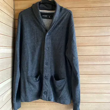 S1128.10 Gap 1969 다크 그레이 가디건 L