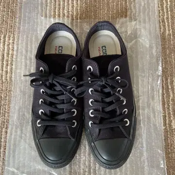 컨버스 블랙 캔버스 스니커즈