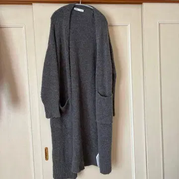 다크 그레이 롱 코트 zara. 자라 롱 가디건