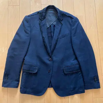 UNITY 네이비 테일러드 자켓