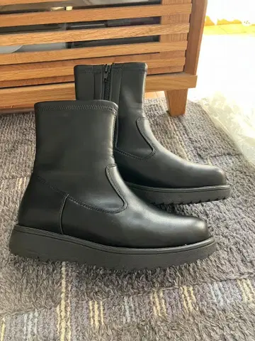 HEAL ME 블랙 숏부츠 23.5cm 블랙