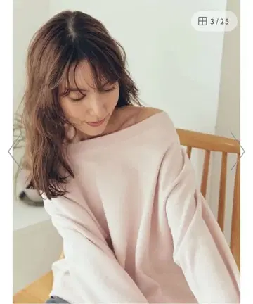 Mila Owen 멀티 웨이 오프숄더 맨투맨 풀오버