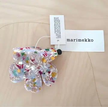 새상품 마리메꼬 Unikko 헤어 클립 MULTI 라지