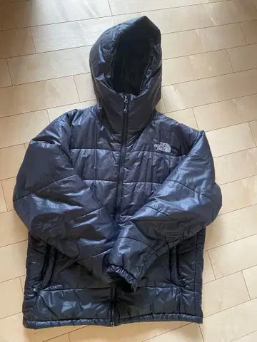 THE NORTH FACE 후드 부착 다운 자켓 L 사이즈 블랙