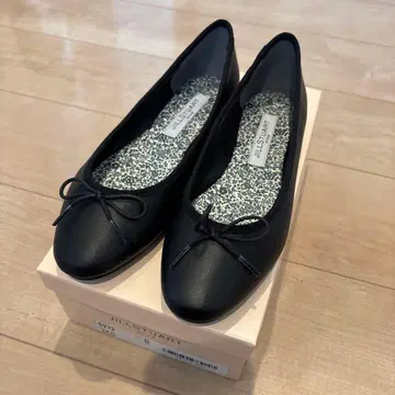 JILLSTUART 발레 슈즈 24.0 블랙 방수