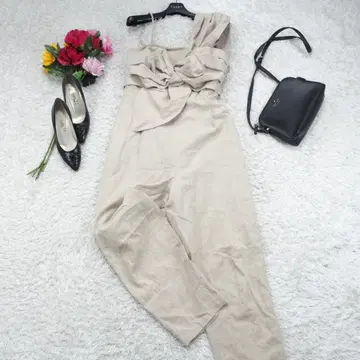 G9383*COEL 코엘 린넨 살로펫 오버롤 그레이 38