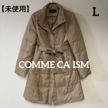 [ 미사용 ] COMME CA ISM 컴시즘 롱 다운 코트 L