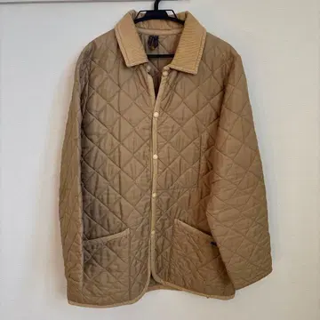 라벤햄 퀼팅 자켓 코듀로이 옷깃