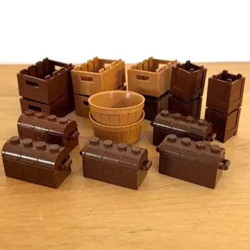 LEGO 통 보물 상자 상자 통 부품 세트 중고