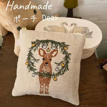 핸드메이드 CORAL&TUSK Christmas 파우치 Dear