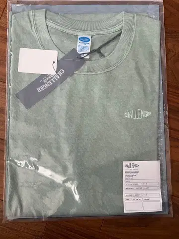 challenger 챌린저 LOGO T셔츠 M 사이즈 미사용 새상품