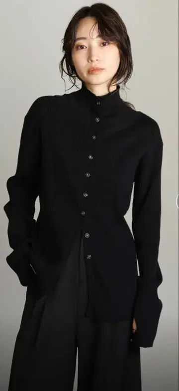 셀렉트 모카 긴팔 버튼 가디건