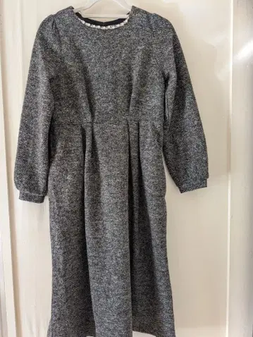 index 인덱스 그레이 긴팔 원피스