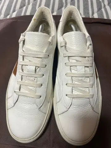 LARDINI / 라르디니 화이트 가죽 스니커즈