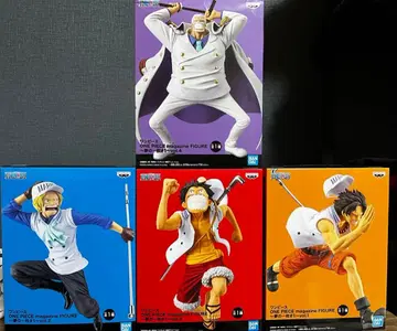 원피스 매거진 피규어 4체 세트