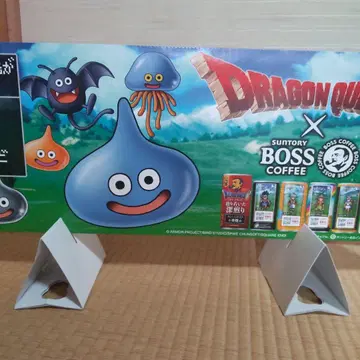 BOSS x 드래곤 퀘스트 판촉 보드 1장