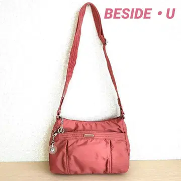 비사이유 BESIDE U 숄더백 핑크