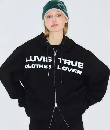 LUVISTRUE 지퍼 후드티