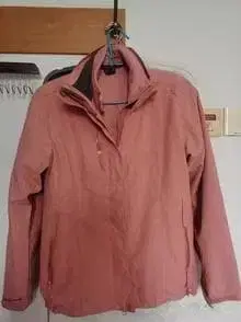 핑크 방수 마운틴 후드티